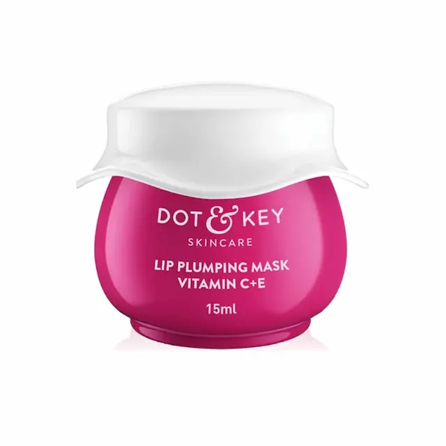 Dot and Key Wild Berries and Pomegranate Max Tinted Lip Plumping Mask with Vitamin C + E 15ml