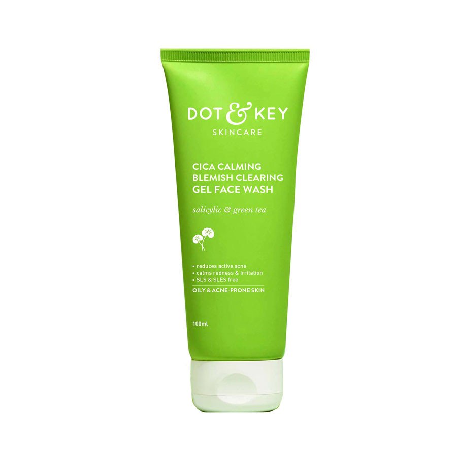 Dot & Key Cica Calming Blemishes Clearing Face Wash with 2% Salicylic Acid 100ml