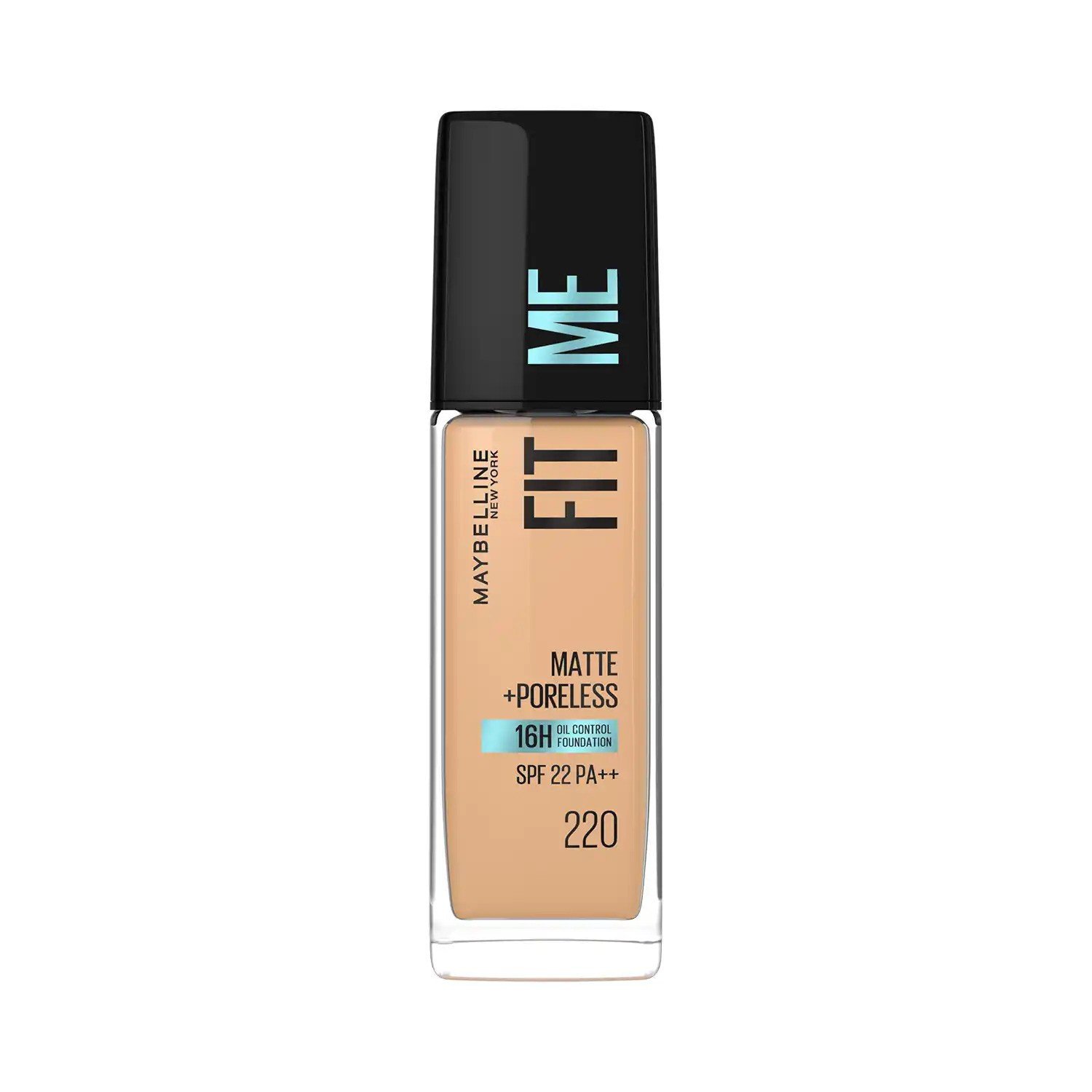 Maybelline Fit Me Matte + Poreless Foundation- Natural Beige 220 | 30ml