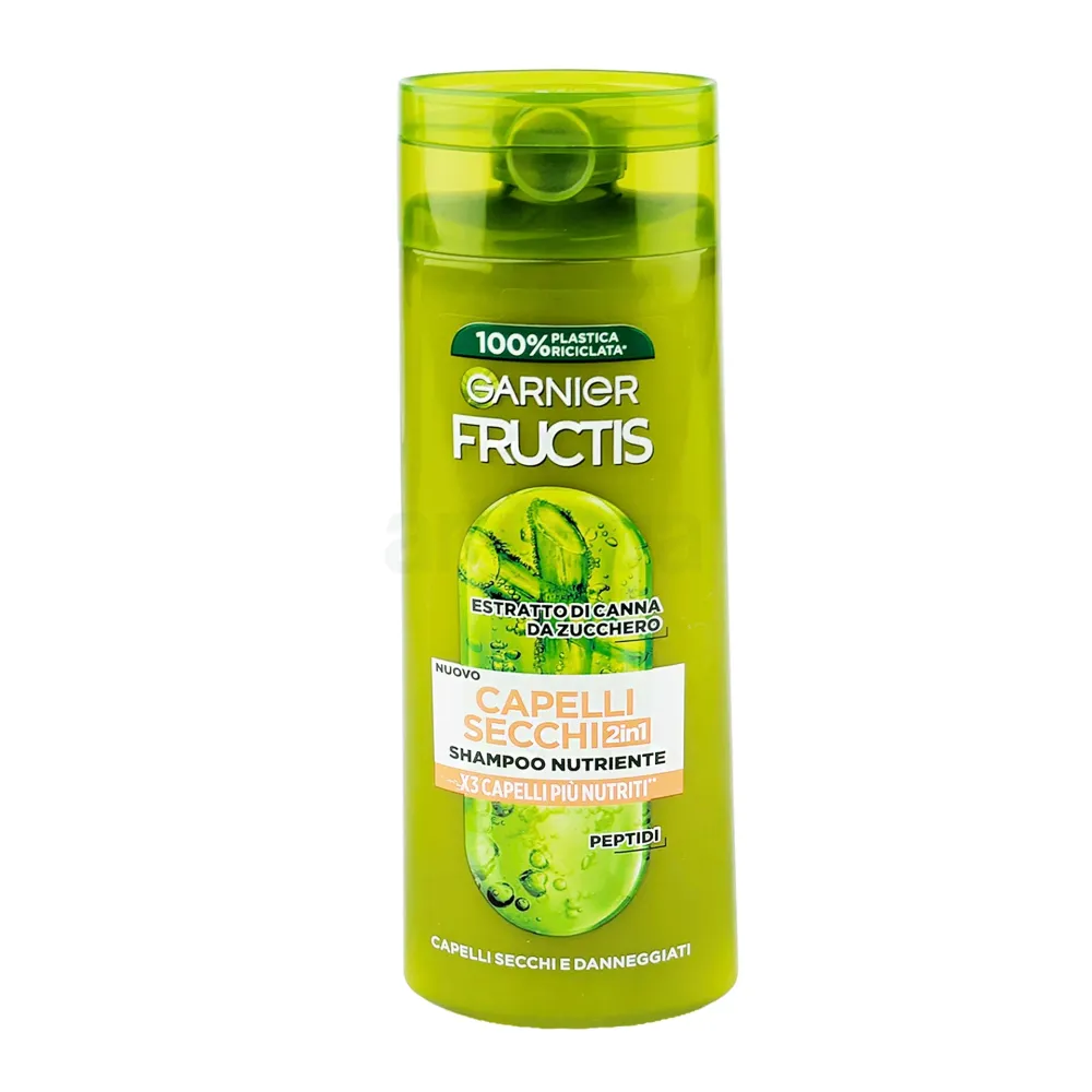 Garnier Fructis Capelli Secchi 2in1 Shampoo Nutriente 250ml