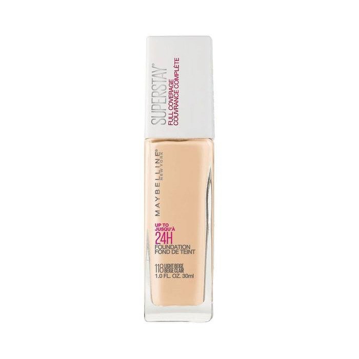 Maybelline SuperStay Full Coverage Foundation - 118 Light Beige 30ml